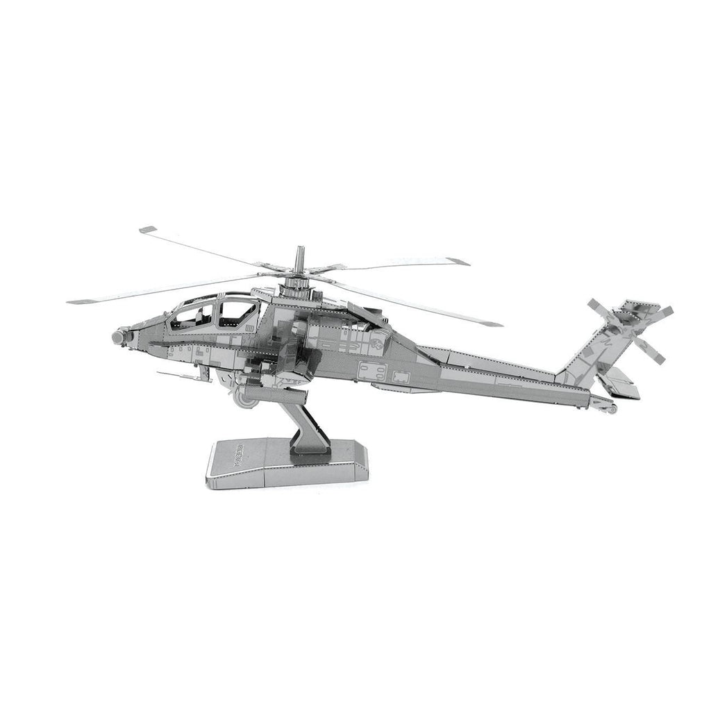 AH-64 Apache Helicóptero Metálico Armable 3D