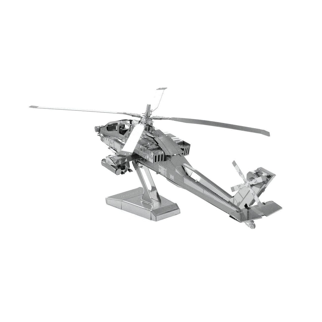 AH-64 Apache Helicóptero Metálico Armable 3D