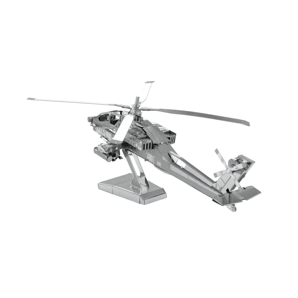 AH-64 Apache Helicóptero Metálico Armable 3D