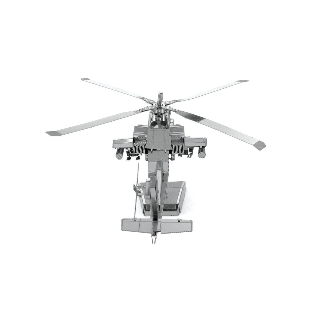 AH-64 Apache Helicóptero Metálico Armable 3D