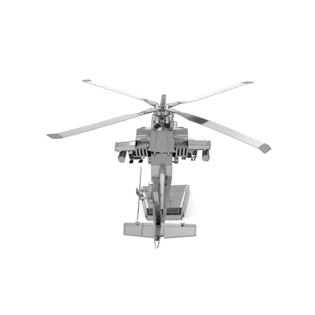 AH-64 Apache Helicóptero Metálico Armable 3D