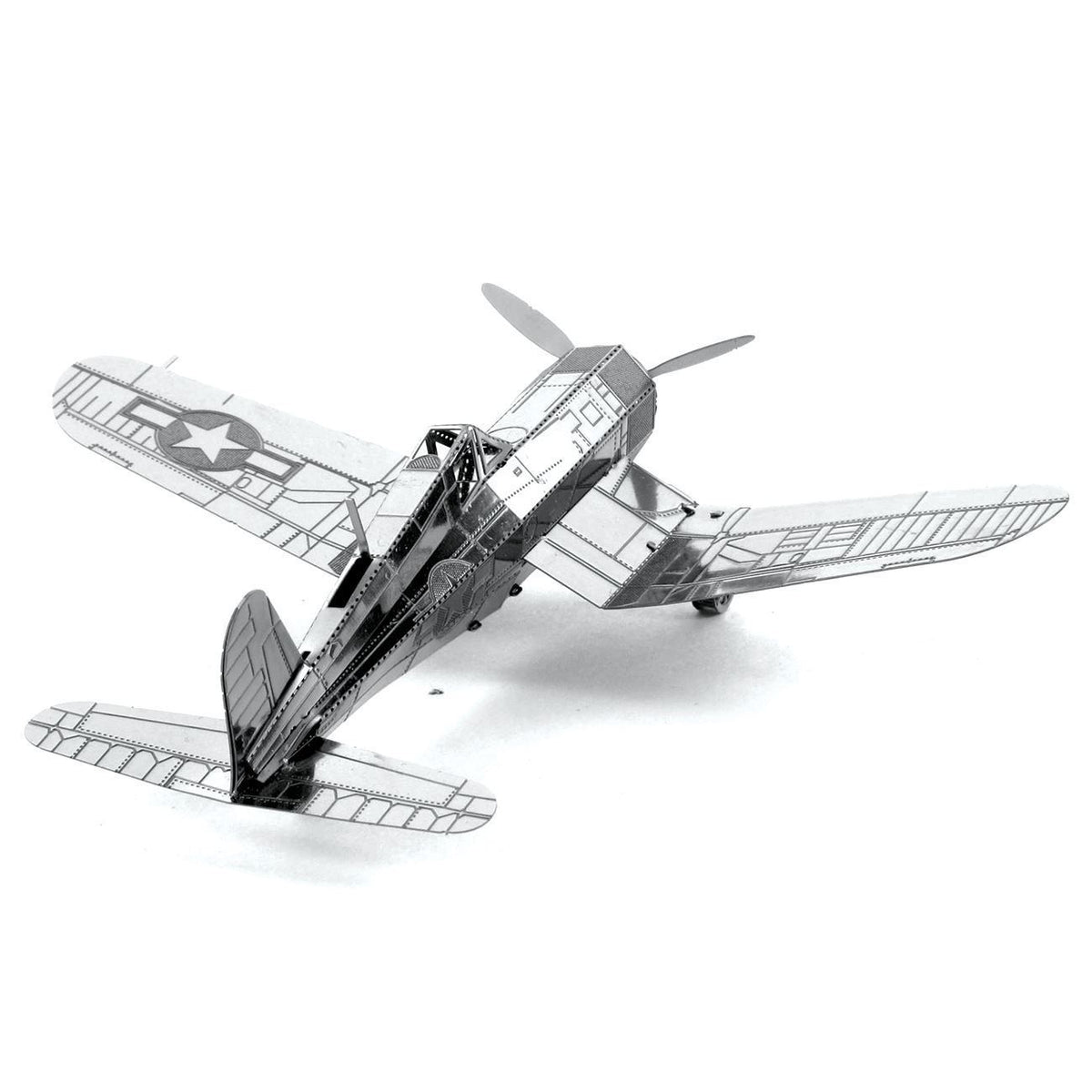 F4U Corsair Avión Metálico Armable 3D