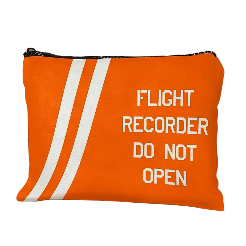 Estuche Naranjo Flight Recorder