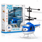 Helicóptero Volador con Sensor de Movimiento - Azul