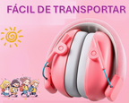 Protector Auditivo Niños 26db Snr Ajustables 3-14 Años (Rosado)