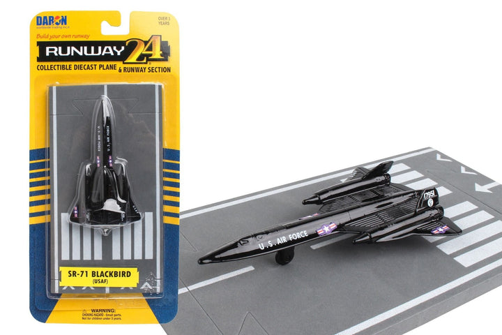 SR-71 Blackbird Runway24 empaque y modelo
