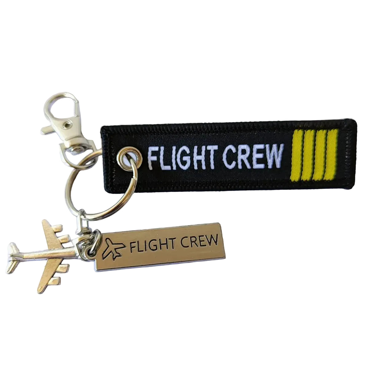 Llavero Negro Flight Crew