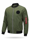 Chaqueta Bomber de Piloto "Top Gun" – Estilo Militar Clásico