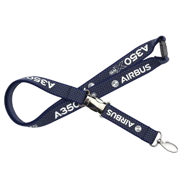 Lanyard Airbus A350 XWB Impresión De Silicona Y Mini Cinturón