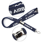 Lanyard Airbus A350 XWB Impresión De Silicona Y Mini Cinturón