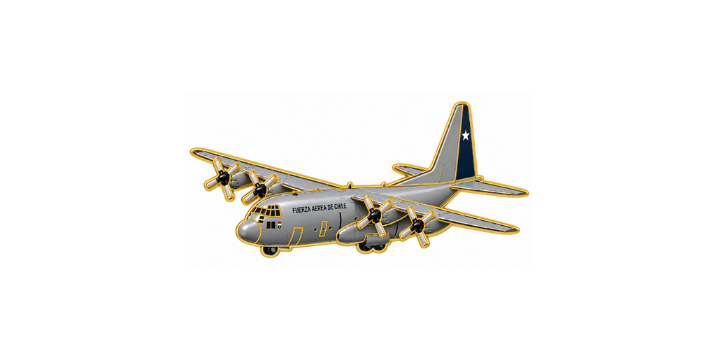 Pin C-130 Hercules FACH