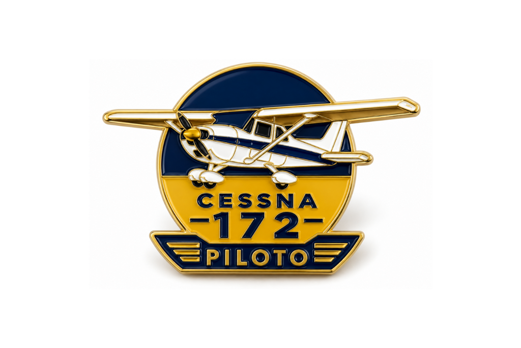 Pin da cauda de avião da Latam