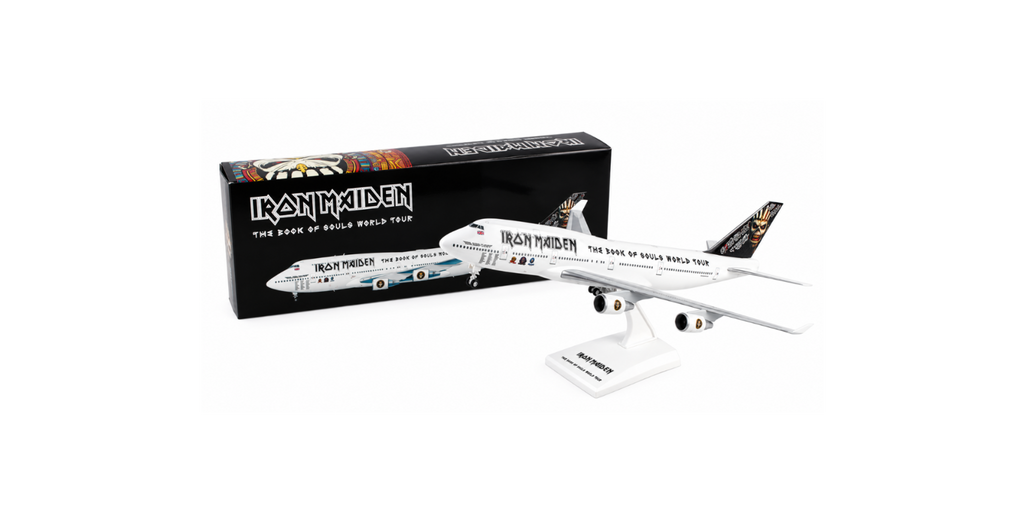 Iron Maiden Boeing 747-400 1:200 (35 cm)