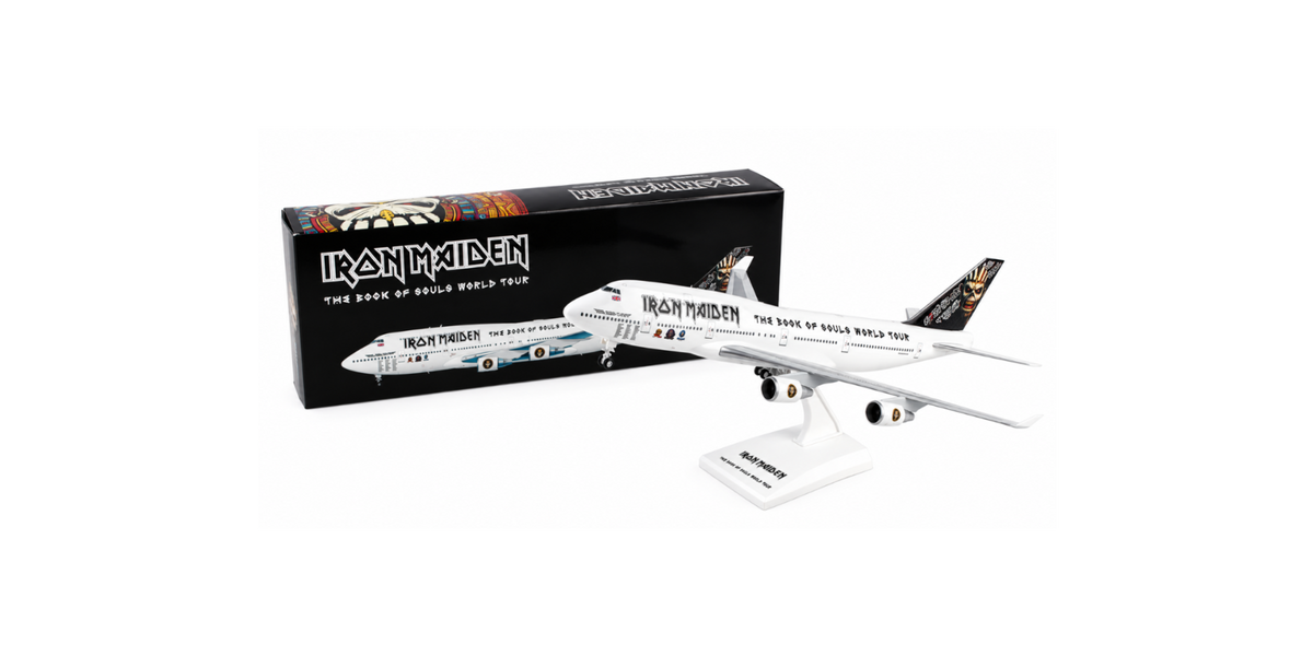 Iron Maiden Boeing 747-400 1:200 (35 cm)