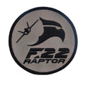 Parche con velcro F-22 Raptor