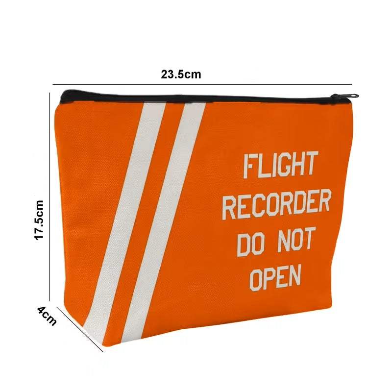 Estuche Naranjo Flight Recorder