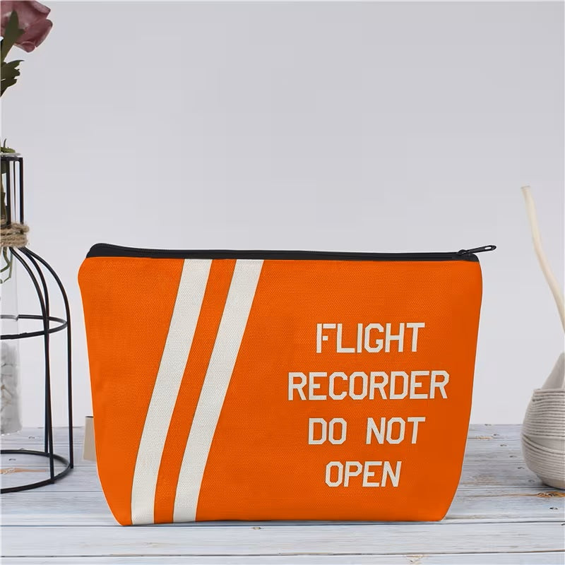 Estuche Naranjo Flight Recorder