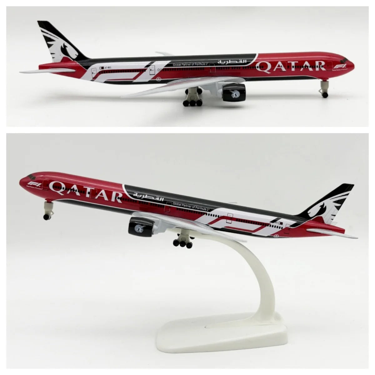 Qatar Airways Boeing 777-300ER  – Formula 1 Livery