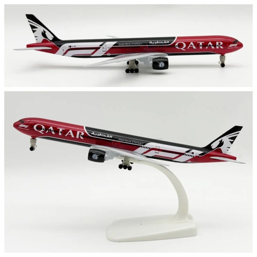 Qatar Airways Boeing 777-300ER  – Formula 1 Livery