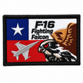 Parche con velcro F-16