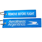 Llavero Aerolíneas Argentinas Remove Before Flight