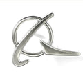 Pin Boeing plateado