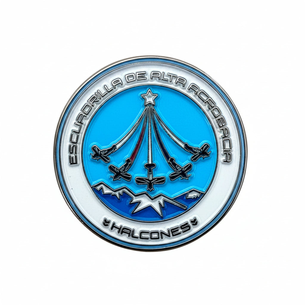 Pin Escuadrilla de Alta Acrobacia Halcones FACH