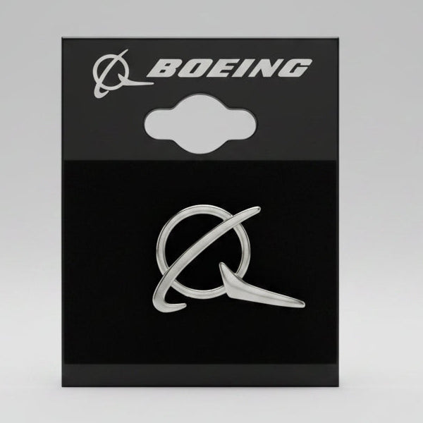 Pin Boeing prateado