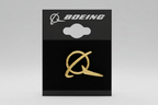 Pin Boeing prateado