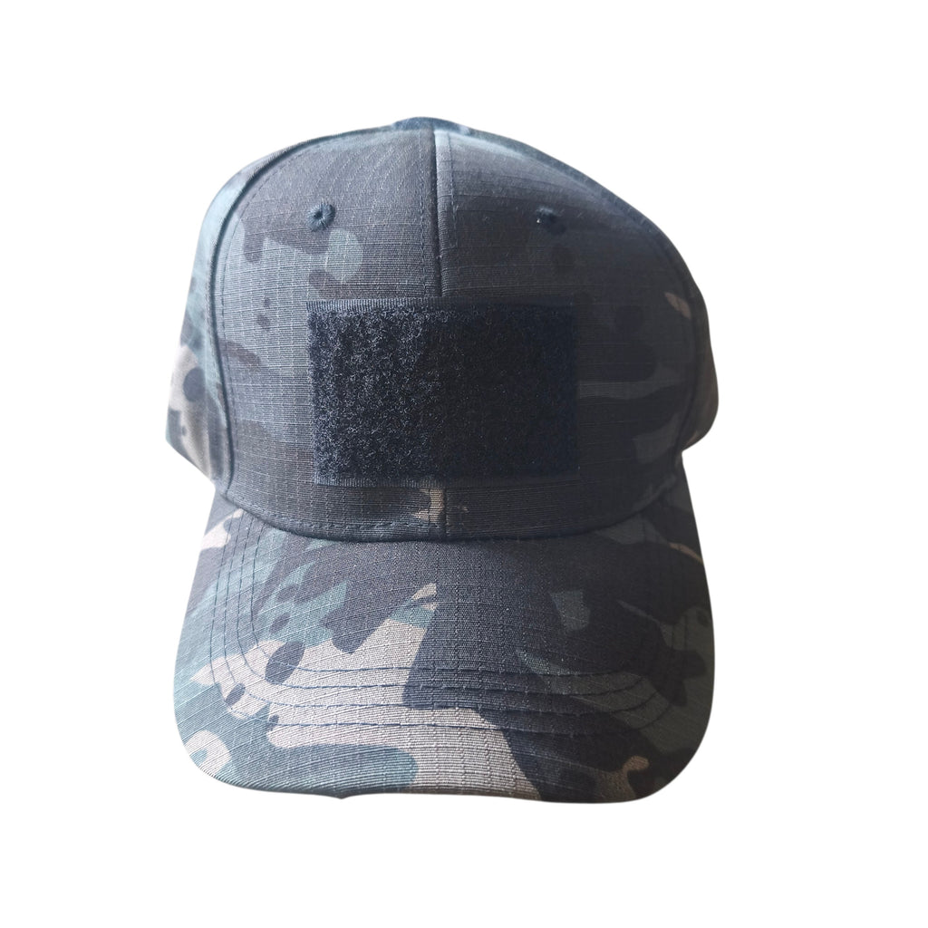 Jockey Táctico con Panel de Velcro – Camuflaje Multicam Black
