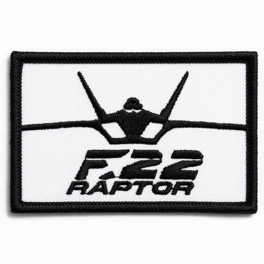 Parche con velcro F-22 Raptor