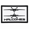 Parche con velcro Halcones