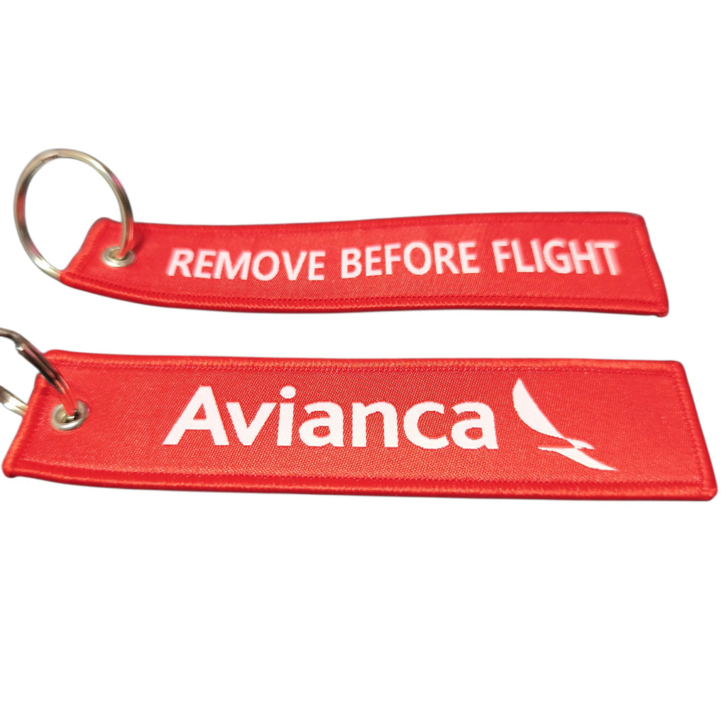 Llavero Avianca Remove Before Flight