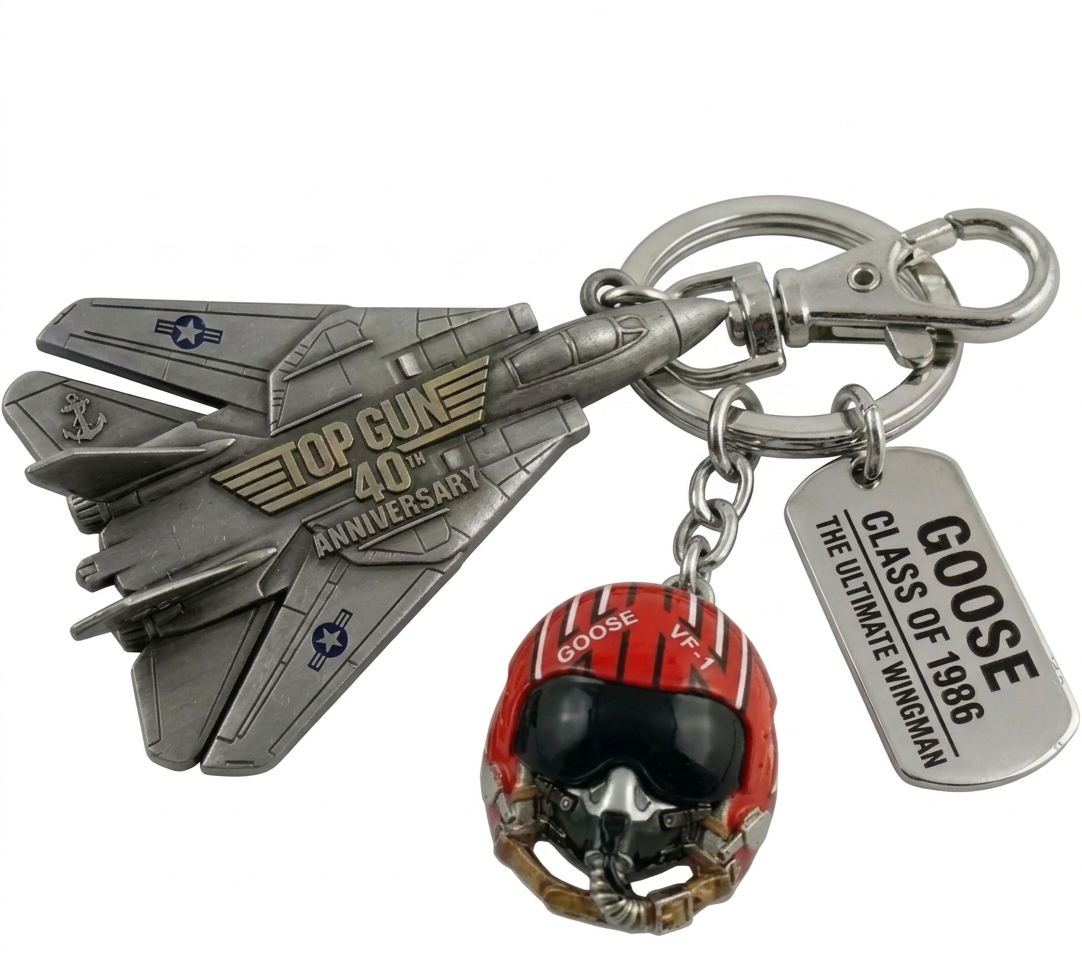 Llavero Goose Top Gun 40 Años